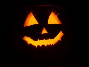 Lighted Pumpkin