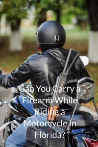 carry a firearm while riding