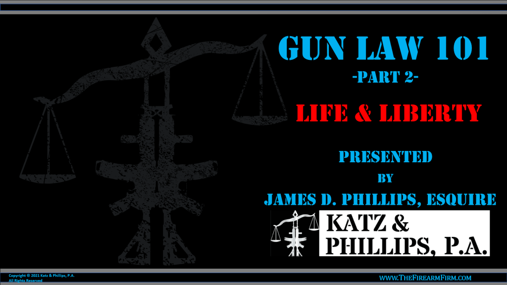 Gun Law 101 Part 2