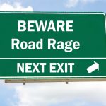 Road Rage Warning Sign