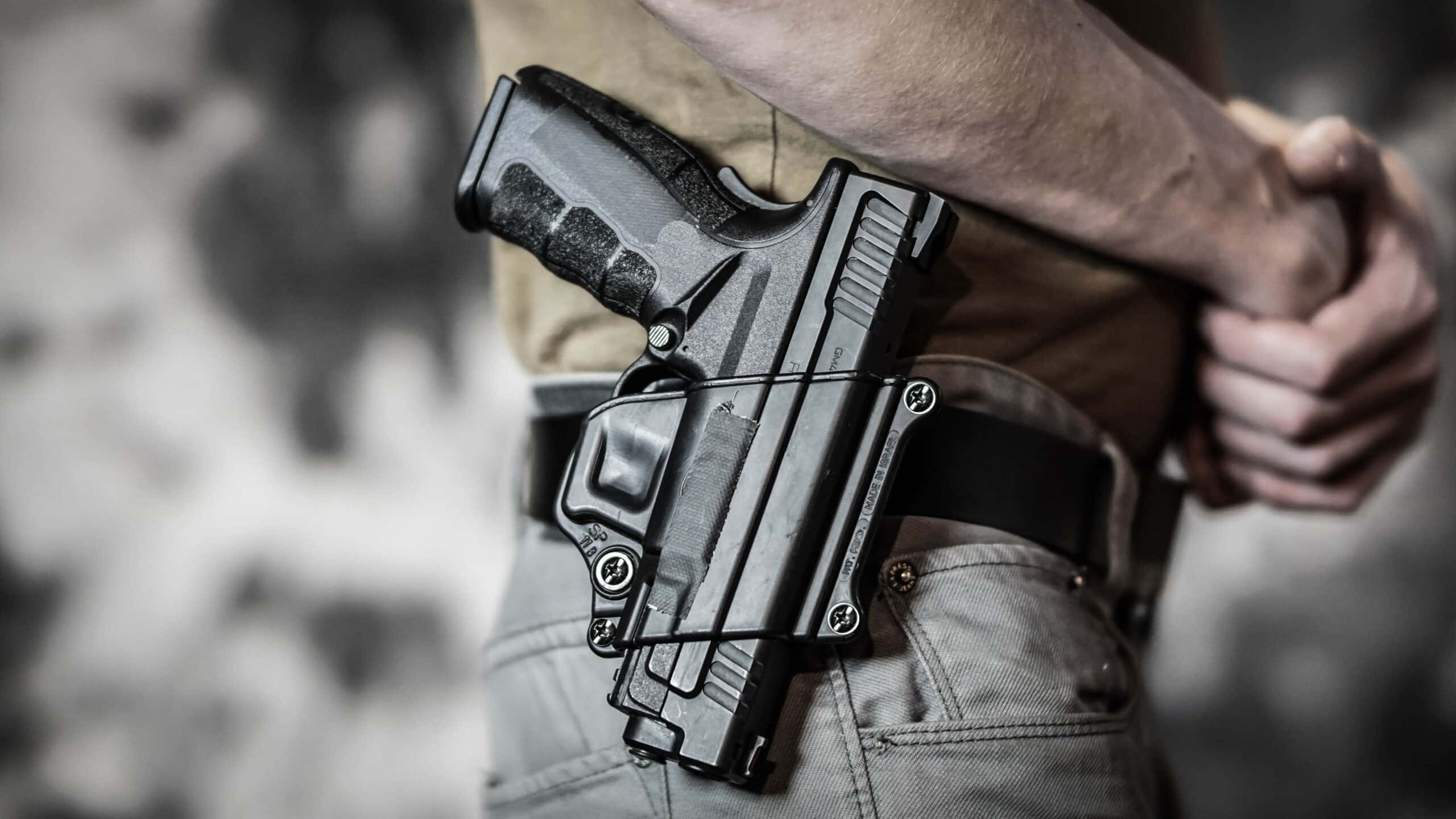 Open Carry of Firearm on waistband